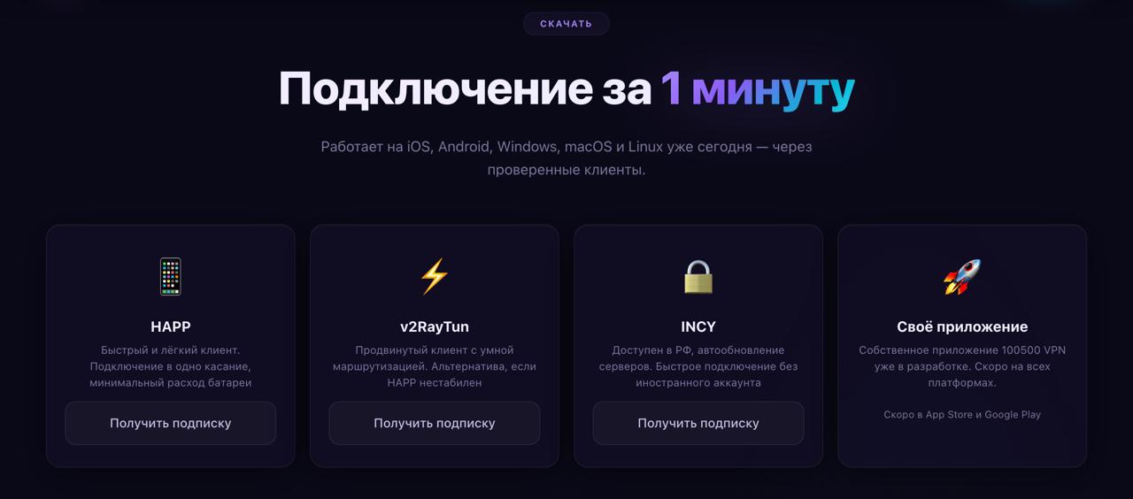 Разработал современный лендинг для VPN-сервиса с собственным ядром. — фото 7